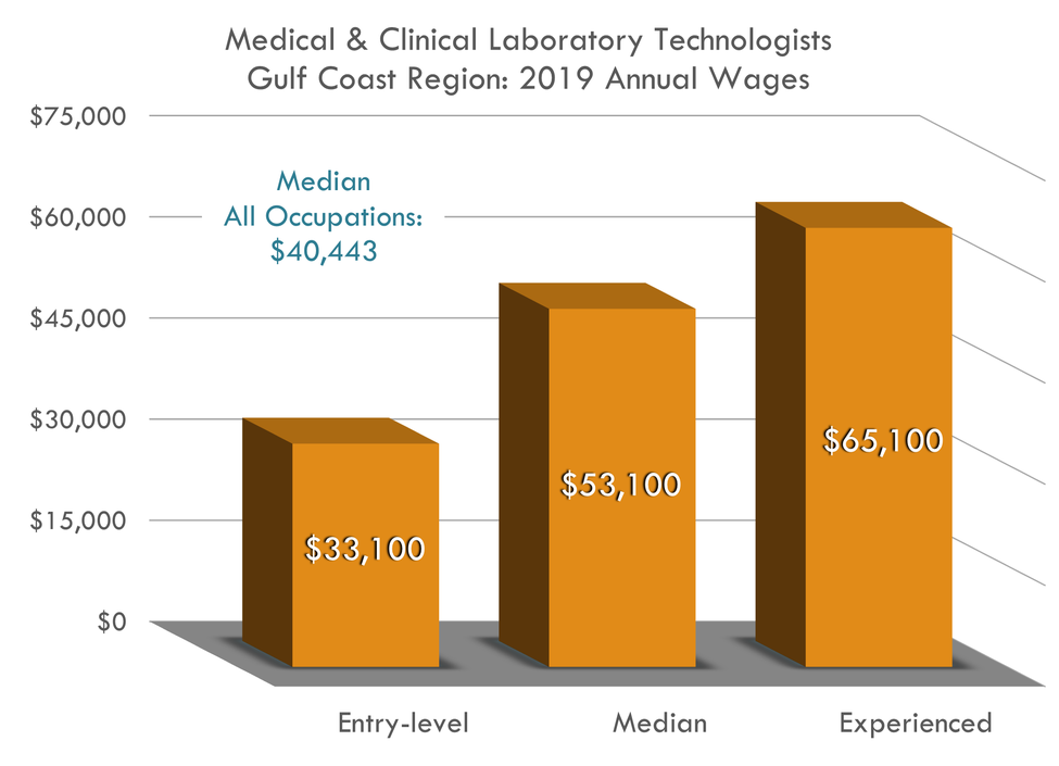 Entry $33,100 Median $53,100 Experienced $65,100