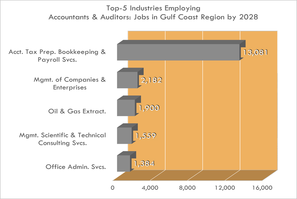 Top 5 Industries for Accountants and Auditors